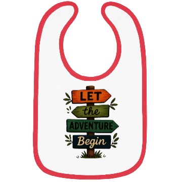 Discover Let your adventure begin Bibs