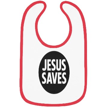 Discover Jesus Saves Inspirational Icon Bibs