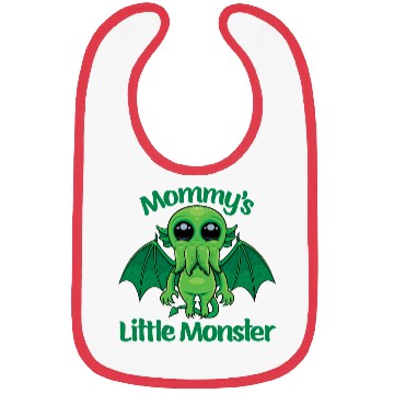 Discover Mommy’s Little Monster Cthulhu Cuddles Bibs