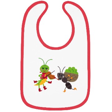 Discover Work Hard, Play Loud – Ant & Cicada LifeTee Bibs