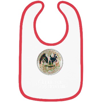 Discover Eagle US Quarter Dollar Coin Design Bibs