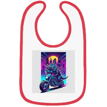 Discover Futuristic Rhinoceros Cyber Ride Bibs