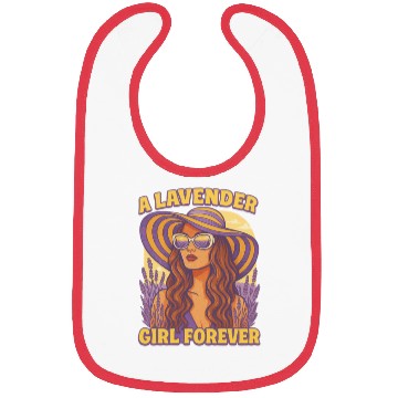 Discover lavender girl Bibs