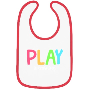 Discover Play Is Learning Preschool Pre-K Kindergarten Bibs