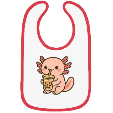 Discover Kawaii Aspiring Dragon with Bubble Tea Bibs