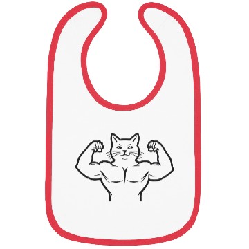 Discover Bodybuilder Cat – Athletic Cat Bibs