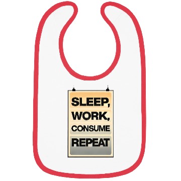 Discover Motivational Cycle Print for Active Lifestyle Bibs