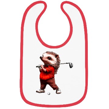 Discover Hedgehog Golf Bibs
