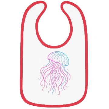 Discover Neon Jellyfish Underwater Glow Bibs