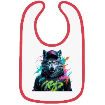 Discover Neon Wolf Streetwear Bibs