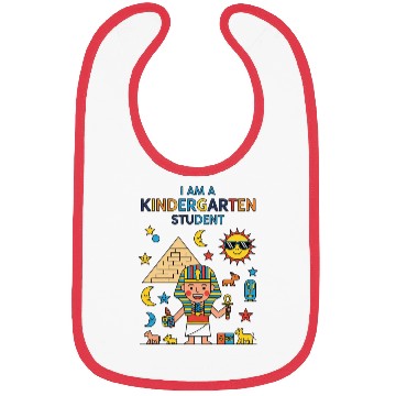 Discover I am  Kindergarten Student  Bibs