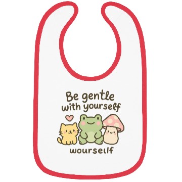 Discover Gentle Nature Affirmation Design Bibs