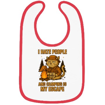 Discover Grumpy Cat Camping Bibs