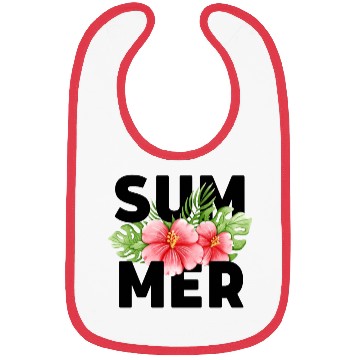 Discover Tropical Hibiscus Summer! Bibs
