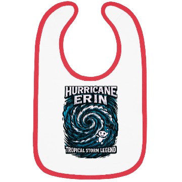 Discover Hurricane Erin Tropical Storm Legend Bibs