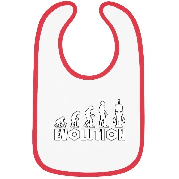 Discover Evolution of Humanity and Technology Design Bibs