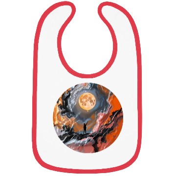 Discover Balloon Moon Magic Bibs