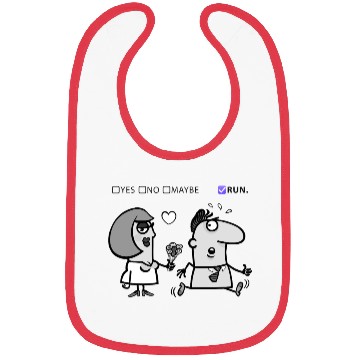 Discover Proposal Gone Wrong – Funny Cartoon Design Bibs