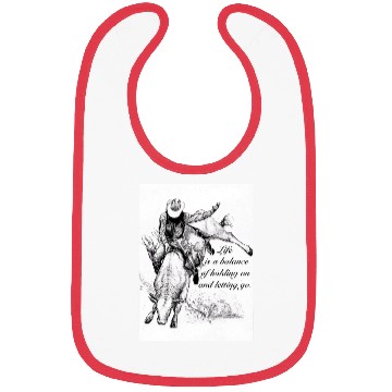 Discover Cowboy Rodeo Rider Inspirational Design Bibs