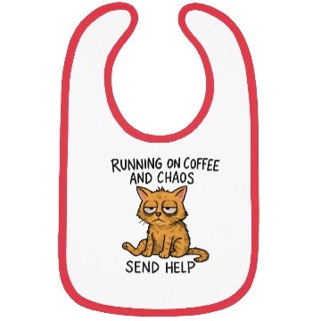 Discover CAT: RUNNING ON COFFEE AND CHAOS. Bibs