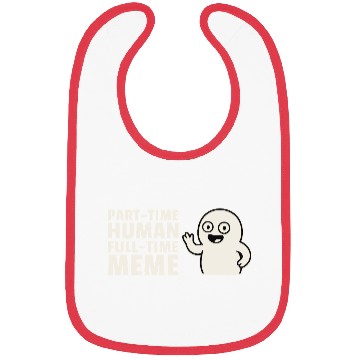 Discover Meme Graphic with Cartoon Character Bibs