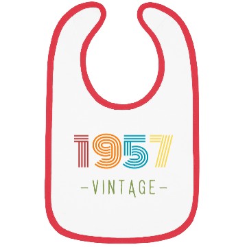 Discover VINTAGE 1957 NEON RETRO DESIGN Bibs