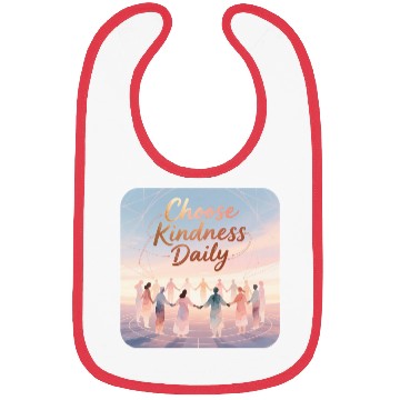 Discover Choose Kindness Daily Inspirational Design Bibs