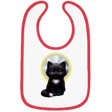 Discover Mystic Midnight Cat  Bibs