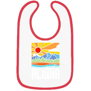 Discover Acadia National Park Artistic Nature & Mountains Bibs