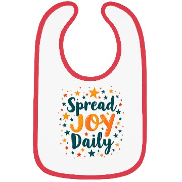 Discover Joyful Spread Celebratory Design Bibs