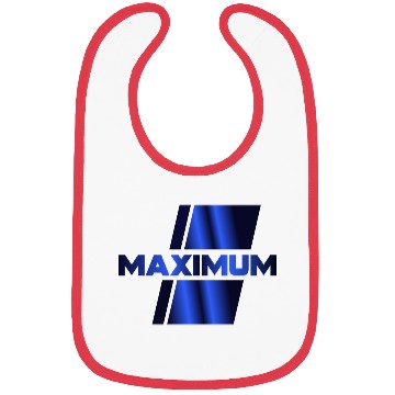 Discover Blue Laser Digital Max Level Badge Bibs