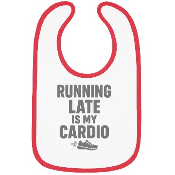 Discover RUNNING LATE IS MY CARDIO  Bibs