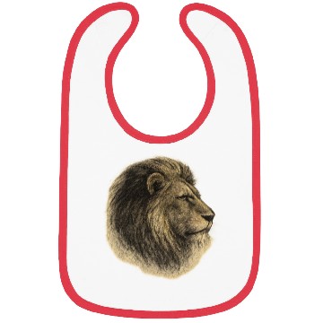 Discover Pencil Majesty Classic Lion Profile Bibs