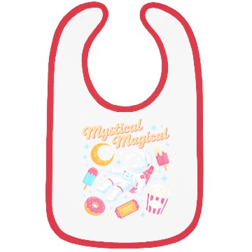 Discover Mystical Space Adventure Design Bibs
