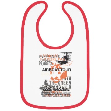 Discover Airboat Alligator Tours Florida Everglades Bibs