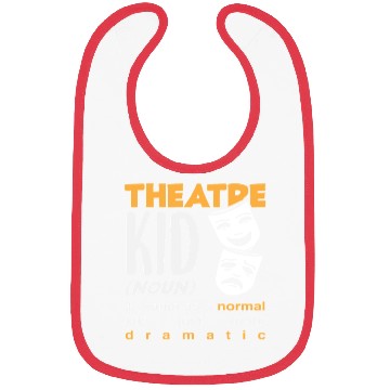 Discover Theatre Kid Dramatic Musical Lover Bibs