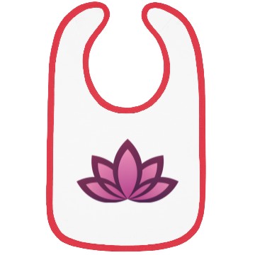 Discover Elegant Pink Lotus Mandala Design Bibs