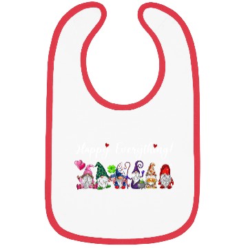 Discover Happy Everything Gnomes Every Seasons All Year Bibs