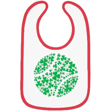 Discover Shamrock Heart St. Patrick's Day Design Bibs