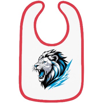 Discover Electric Lion Roar Graphic Bibs