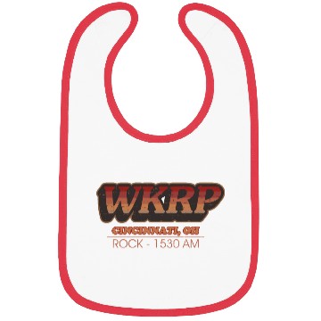 Discover WKRP Cincinnati, Ohio Bibs