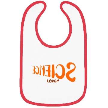 Discover Science lover typography  Bibs