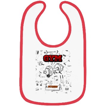 Discover FITNESS gym Bibs
