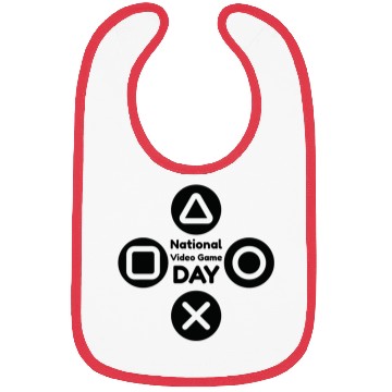 Discover national video game day Bibs design