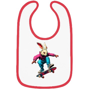 Discover Rabbit skateboard / skater rabbit Bibs