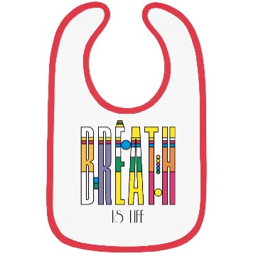 Discover Breathe Bibs Colorful Mindfulness & Relaxation