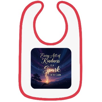 Discover Spark of Kindness Night Sky  Bibs