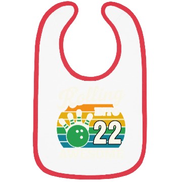 Discover Rolling Into 21 Bowling Celebration Bibs