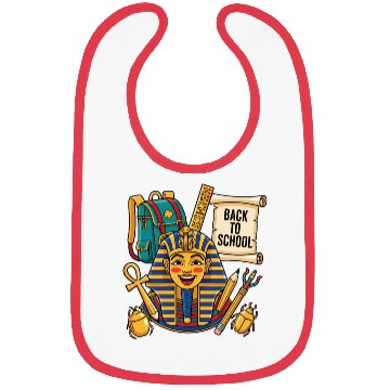 Discover Back to School with King Tut Bibs