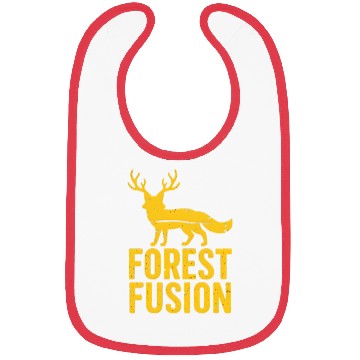 Discover Wild Deer Forest Fusion Bibs